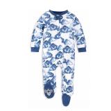 Burts Bees Baby Cotton Footed Pajamas 6-9M