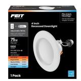 Feit Electric 4in LED Recessed Downlight $11.79