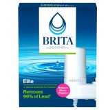 BRITA Faucet Mount Water Filter White Elite 1ct