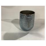 Corkcicle Silver Crackle Stemless Wine Tumbler