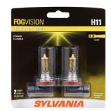 SYLVANIA H11 Fog Vision Yellow Fog Lights 2 Pack