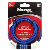 Master Lock 5ft Word Combination Cable Lock