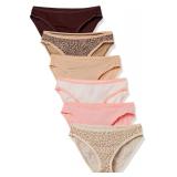 Amazon Essentials Bikini Panty 6-Pack Medium