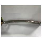 Curved Brushed Nickel Cabinet Pull - Open Box