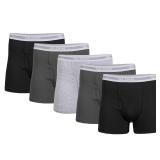 Gildan Mens Boxer Briefs Medium 5-Pack