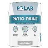 Polar Specialist Coatings Patio Paint Light Gray