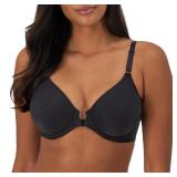 Bali Comfort Revolution Front-Close Bra 36C Black