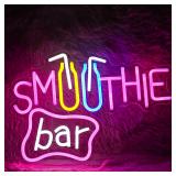 GNVETZLL Smoothie Neon Sign 15.9x11.2 $38.99