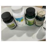 Mixed Brand Health Supplement 4-Bottle Lot $45.00