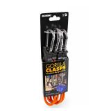 IdeaWorks Gorilla Carabiner Bungee Cords 36-Inch