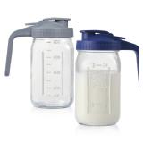 Generic 32oz Glass Pitcher 2-Pack GrayBlue