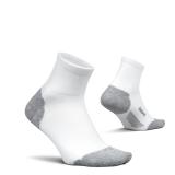 Feetures Elite Max Cushion Quarter Sock White M