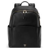 TUMI Voyageur Raina Leather Laptop Backpack -...