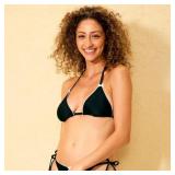 Wild Fable Womens Small Bow Trim Triangle Bikini