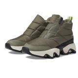 Sorel Kinetic Puffy Zip Snow Boots Stone Green 8B