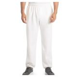 Fruit of the Loom Mens Medium White Sweatpants
