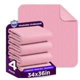 Brosive 34x36 Washable Incontinence Pads 6 Pack