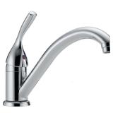 Delta Classic Single-Handle Kitchen Faucet Chrome