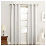 Sun Zero Thermal Curtain Panel Pearl White 40x84