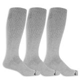 Dr. Scholls Mens Compression Socks Gray 13-15