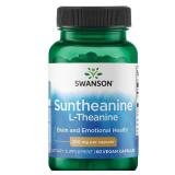 Swanson L-Theanine 200mg 60 Veggie Capsules $25.49