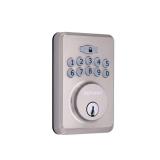 Defiant Radius Satin Nickel Keypad Deadbolt $24.88