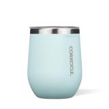 Corkcicle 12oz Stemless Wine Tumbler Gloss Blue