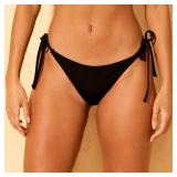 Wild Fable Womens XS Black Side-Tie Bikini Bottom