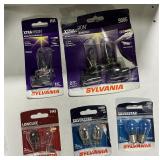 Sylvania Automotive Bulb Assortment Lot