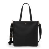 TUMI Voyageur Vail Tote 13x14x7 Black Leather
