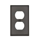 Leviton 85003 Duplex Receptacle Wallplate Brown