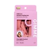 GIMME 4-Count Chill Curl Heatless Styling Set Pink