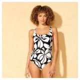 Shade  Shore One-Piece Swimsuit XL Tropical Print