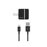 Just Wireless iPhone 8-Pin Wall Charger Black