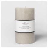 x4 Threshold Pillar Candle Gray Scented $26.00