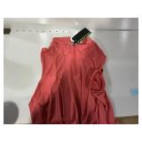 PINSPARK Womens Sleeveless Golf Polo Khaki Large
