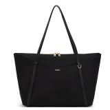TUMI Voyageur Tote 12.25x19.75x5.125 BlackGold