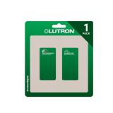 Lutron 2-Gang Decorator Wallplate Taupe 1-Pack