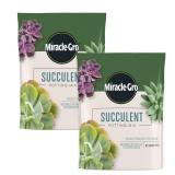 Miracle-Gro Succulent Potting Mix 2-Pack 4 qt.