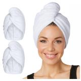 Turbie Twist Microfiber Hair Towel 2-Pack Large