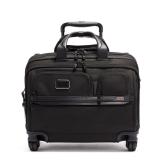 TUMI 15 Expandable Laptop Briefcase Midnight Black