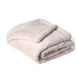 Minky Couture Monster Throw Blanket Macadamia Nut
