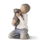 Willow Tree Kindness Boy Figure Darker Skin