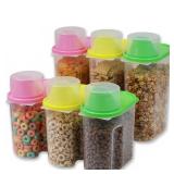 Basicwise 6pc Airtight Food Storage Set 2.5L1.9L