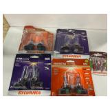 Sylvania Automotive Headlight Bulb Assortment Lot