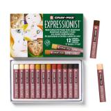 Sakura Cray-Pas 12-Piece Oil Pastel Set Multi