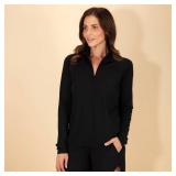 Lands End Womens UPF Long Sleeve Rash Guard - S
