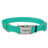 Coastal Pet Adjustable Dog Collar Teal 10-14