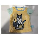 Monica and Andy 2T Toddler Tennis Dog T-Shirt