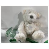Talking Prayer Bear Plush Toy Cream